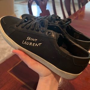 YSL Saint Laurent Court Classic Sneakers size 39/US 6